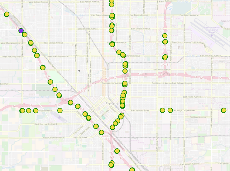 Urban area highways have loop detectors
